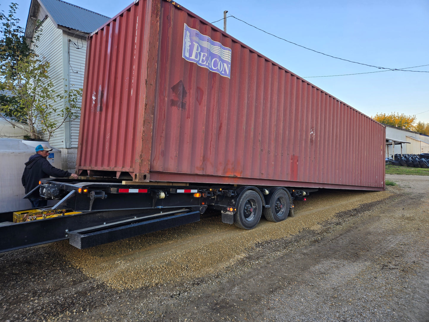 Used 40ft Standard Shipping Container